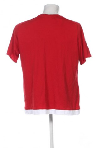 Herren T-Shirt Adidas, Größe XXL, Farbe Rot, Preis 18,99 €