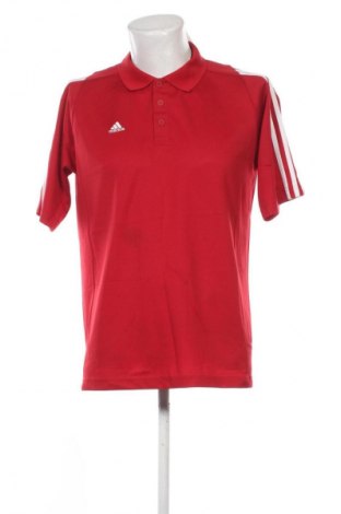 Мъжка тениска Adidas, Размер M, Цвят Червен, Цена 59,12 лв.
