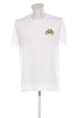 Męski T-shirt Armedangels, Rozmiar L, Kolor Biały, Cena 203,99 zł