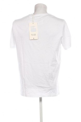 Męski T-shirt Armedangels, Rozmiar L, Kolor Biały, Cena 203,99 zł