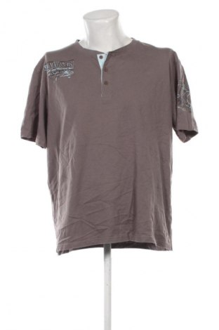 Ανδρικό t-shirt Atlas For Men, Μέγεθος 3XL, Χρώμα Γκρί, Τιμή 12,99 €