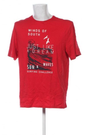 Herren T-Shirt Bexleys, Größe XXL, Farbe Rot, Preis 10,99 €