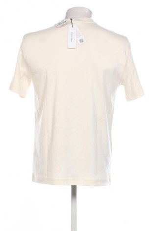 Мъжка тениска Calvin Klein, Размер S, Цвят Екрю, Цена 55,99 лв.