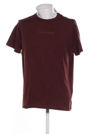 Herren T-Shirt Calvin Klein, Größe M, Farbe Braun, Preis 38,99 €
