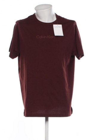 Tricou de bărbați Calvin Klein, Mărime L, Culoare Maro, Preț 190,99 Lei