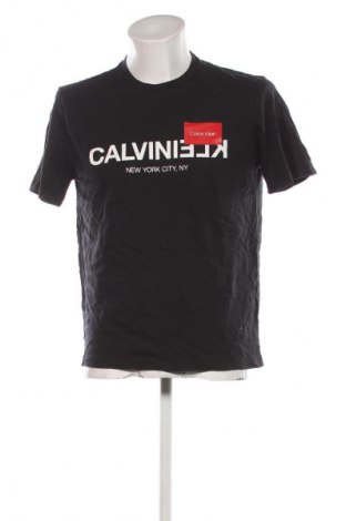 Ανδρικό t-shirt Calvin Klein, Μέγεθος L, Χρώμα Μαύρο, Τιμή 21,99 €