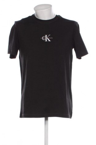 Herren T-Shirt Calvin Klein Jeans, Größe M, Farbe Schwarz, Preis 46,99 €
