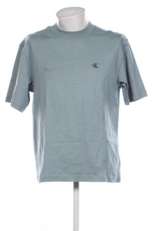 Pánske tričko  Calvin Klein Jeans, Veľkosť M, Farba Modrá, Cena  47,95 €