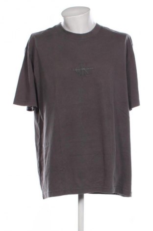 Męski T-shirt Calvin Klein Jeans, Rozmiar XXL, Kolor Szary, Cena 259,99 zł