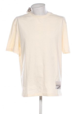 Herren T-Shirt Calvin Klein Jeans, Größe L, Farbe Ecru, Preis € 70,99