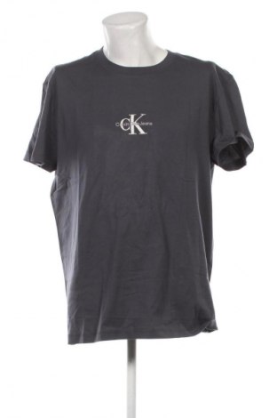 Męski T-shirt Calvin Klein Jeans, Rozmiar XXL, Kolor Szary, Cena 222,99 zł