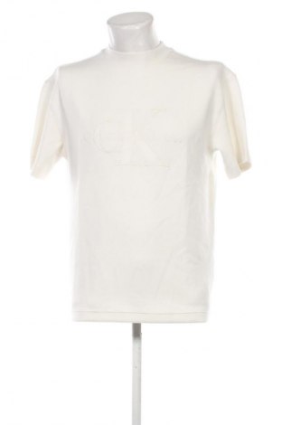 Tricou de bărbați Calvin Klein Jeans, Mărime S, Culoare Alb, Preț 344,99 Lei