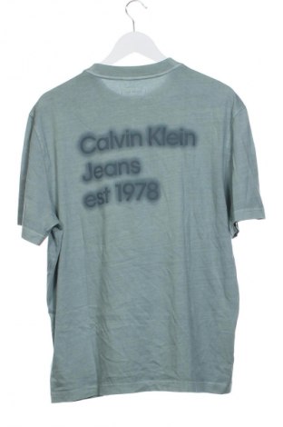Herren T-Shirt Calvin Klein Jeans, Größe XS, Farbe Grün, Preis 48,99 €