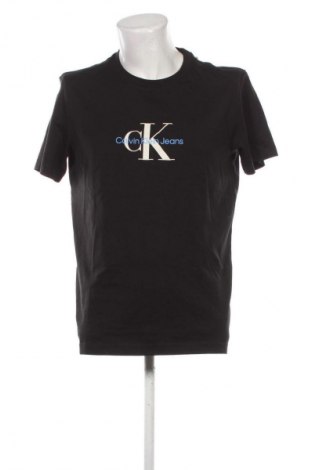 Мъжка тениска Calvin Klein Jeans, Размер L, Цвят Черен, Цена 77,00 лв.