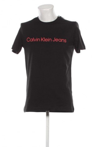 Мъжка тениска Calvin Klein Jeans, Размер L, Цвят Черен, Цена 77,00 лв.