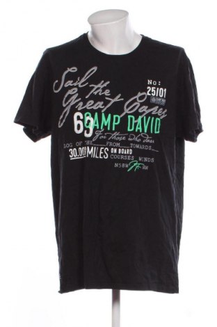 Herren T-Shirt Camp David, Größe 3XL, Farbe Schwarz, Preis € 18,99