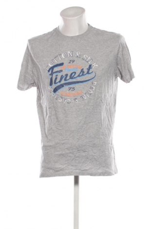 Herren T-Shirt Cotton&silk, Größe XXL, Farbe Grau, Preis € 13,99