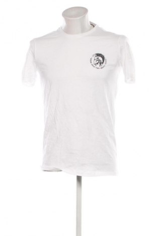 Męski T-shirt Diesel Underwear, Rozmiar L, Kolor Biały, Cena 88,99 zł