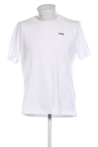Męski T-shirt FILA, Rozmiar L, Kolor Biały, Cena 203,99 zł