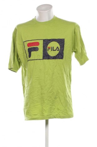 Męski T-shirt FILA, Rozmiar L, Kolor Zielony, Cena 88,99 zł