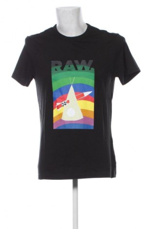 Męski T-shirt G-Star Raw, Rozmiar M, Kolor Czarny, Cena 68,97 zł