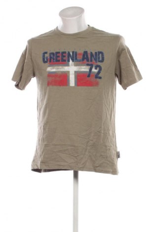 Męski T-shirt GreenLand Nature, Rozmiar L, Kolor Zielony, Cena 49,99 zł