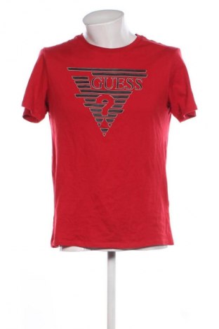 Ανδρικό t-shirt Guess, Μέγεθος L, Χρώμα Κόκκινο, Τιμή 21,99 €
