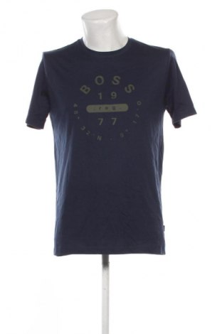 Мъжка тениска Hugo Boss, Размер L, Цвят Син, Цена 113,39 лв.