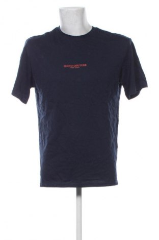 Męski T-shirt ICONO, Rozmiar M, Kolor Niebieski, Cena 62,99 zł