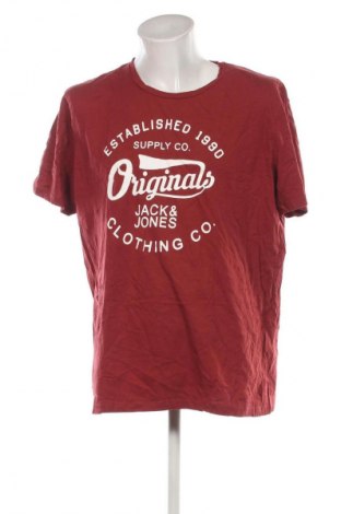 Pánské tričko  Jack & Jones, Velikost 3XL, Barva Hnědá, Cena  229,00 Kč