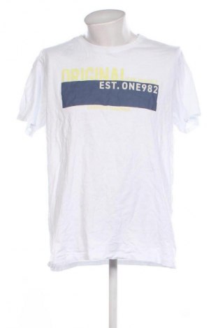 Herren T-Shirt Jean Pascale, Größe XXL, Farbe Weiß, Preis 13,99 €