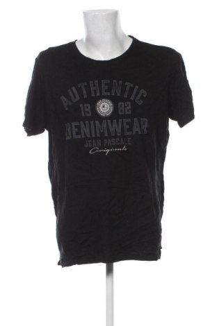 Herren T-Shirt Jean Pascale, Größe XXL, Farbe Schwarz, Preis 13,99 €