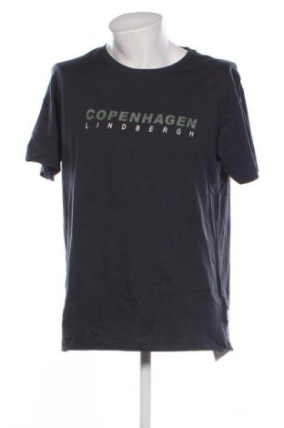 Tricou de bărbați Lindbergh, Mărime XXL, Culoare Albastru, Preț 92,99 Lei