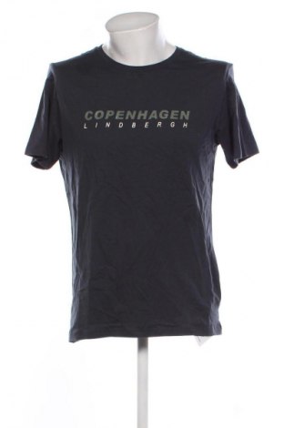 Ανδρικό t-shirt Lindbergh, Μέγεθος L, Χρώμα Μπλέ, Τιμή 17,99 €