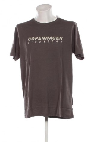 Ανδρικό t-shirt Lindbergh, Μέγεθος 3XL, Χρώμα Γκρί, Τιμή 39,99 €