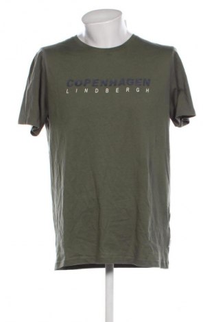 Herren T-Shirt Lindbergh, Größe XL, Farbe Grün, Preis 42,99 €