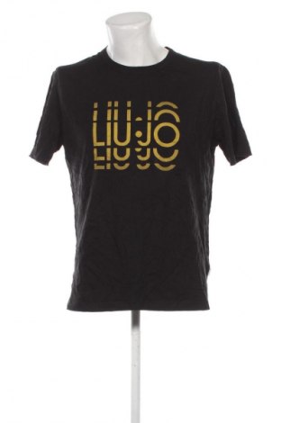 Męski T-shirt Liu Jo, Rozmiar XL, Kolor Czarny, Cena 111,99 zł