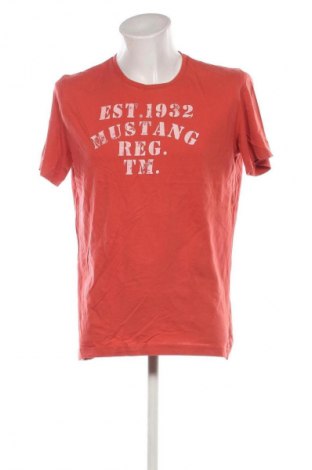 Herren T-Shirt Mustang, Größe L, Farbe Rot, Preis € 10,99