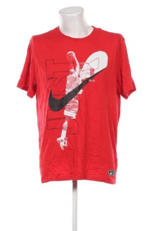 Męski T-shirt Nike, Rozmiar XL, Kolor Czerwony, Cena 88,99 zł