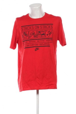 Męski T-shirt Nike, Rozmiar XL, Kolor Czerwony, Cena 88,99 zł