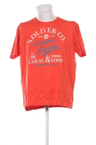 Herren T-Shirt S.Oliver, Größe XXL, Farbe Orange, Preis € 10,99