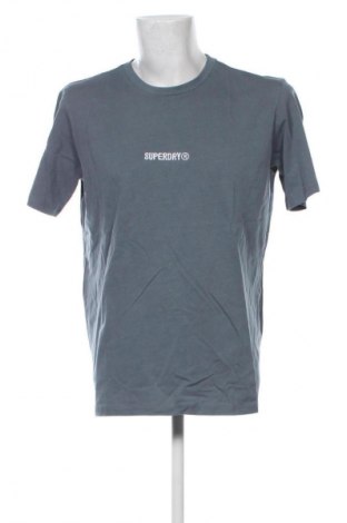 Herren T-Shirt Superdry, Größe L, Farbe Grau, Preis € 27,99