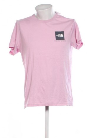 Herren T-Shirt The North Face, Größe XL, Farbe Rosa, Preis 28,99 €
