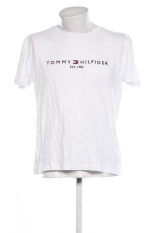 Мъжка тениска Tommy Hilfiger, Размер XL, Цвят Бял, Цена 34,99 лв.