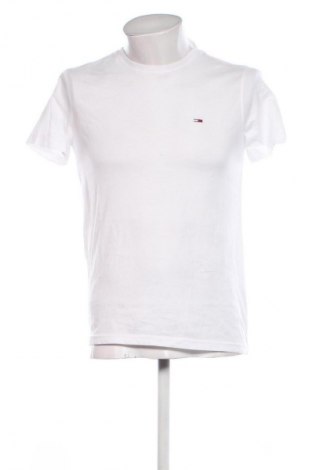 Herren T-Shirt Tommy Jeans, Größe S, Farbe Weiß, Preis 23,99 €