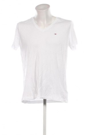 Ανδρικό t-shirt Tommy Jeans, Μέγεθος XL, Χρώμα Λευκό, Τιμή 21,99 €