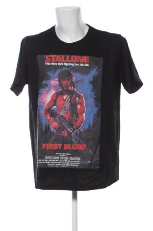 Ανδρικό t-shirt Unbranded, Μέγεθος XXL, Χρώμα Μαύρο, Τιμή 12,99 €