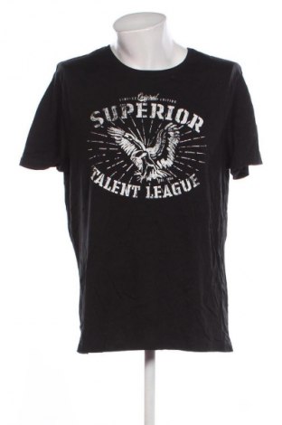 Ανδρικό t-shirt X-Mail, Μέγεθος XXL, Χρώμα Μαύρο, Τιμή 12,99 €