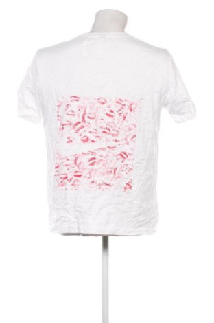 Męski T-shirt Zara, Rozmiar M, Kolor Biały, Cena 52,99 zł