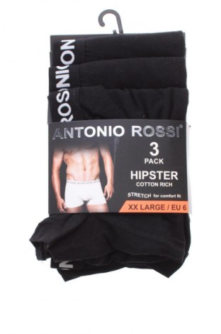 Bokserki męskie Antonio Rossi, Rozmiar XXL, Kolor Czarny, Cena 36,99 zł
